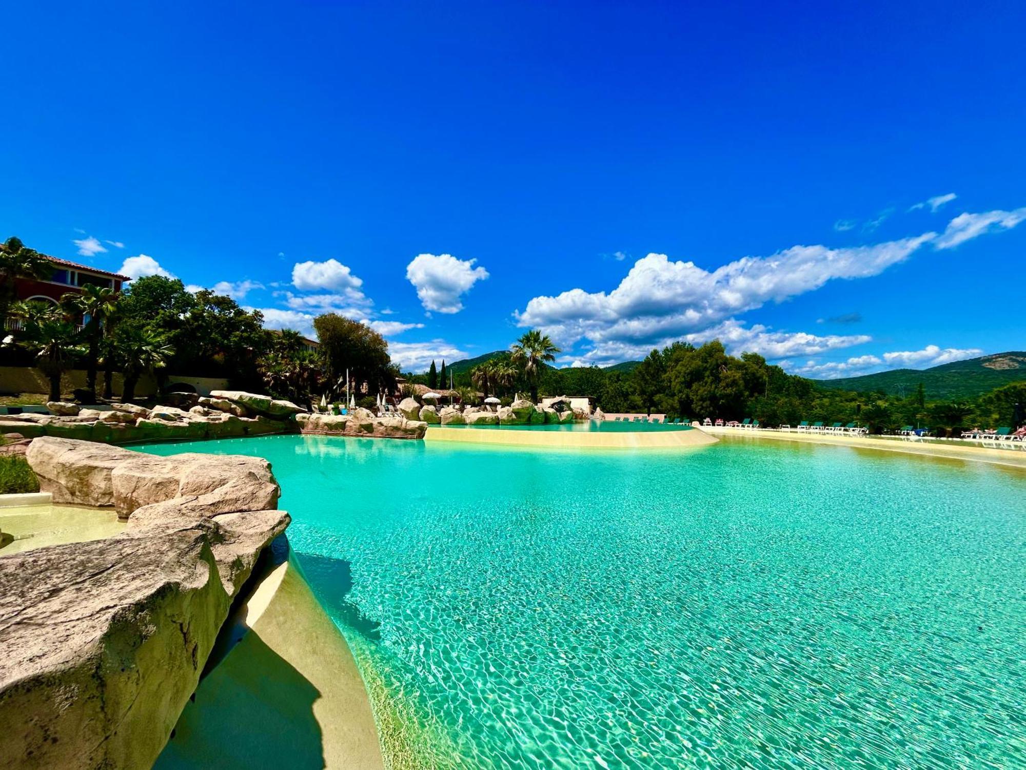 Les Restanques Vue Mer Roses 1070 Rez De Jardin グリモー エクステリア 写真